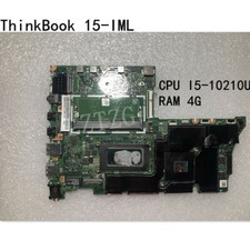 For Lenovo ThinkBook 15-IML Motherboard I5-10210U RAM 4G 2G SWG 5B20S43661