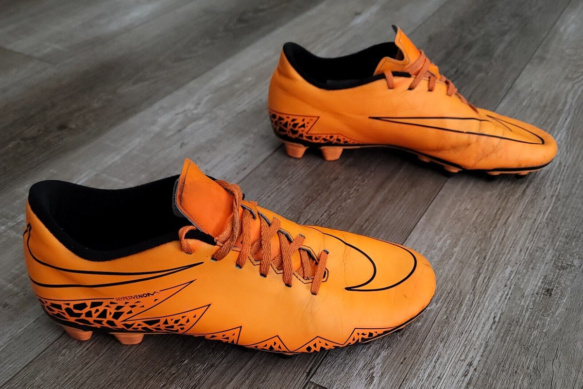 シューズ NIKE HYPERVENOM PHADE FG NIKE HyperVenom Phade FG Youth Size 4 Lime Green Soccer