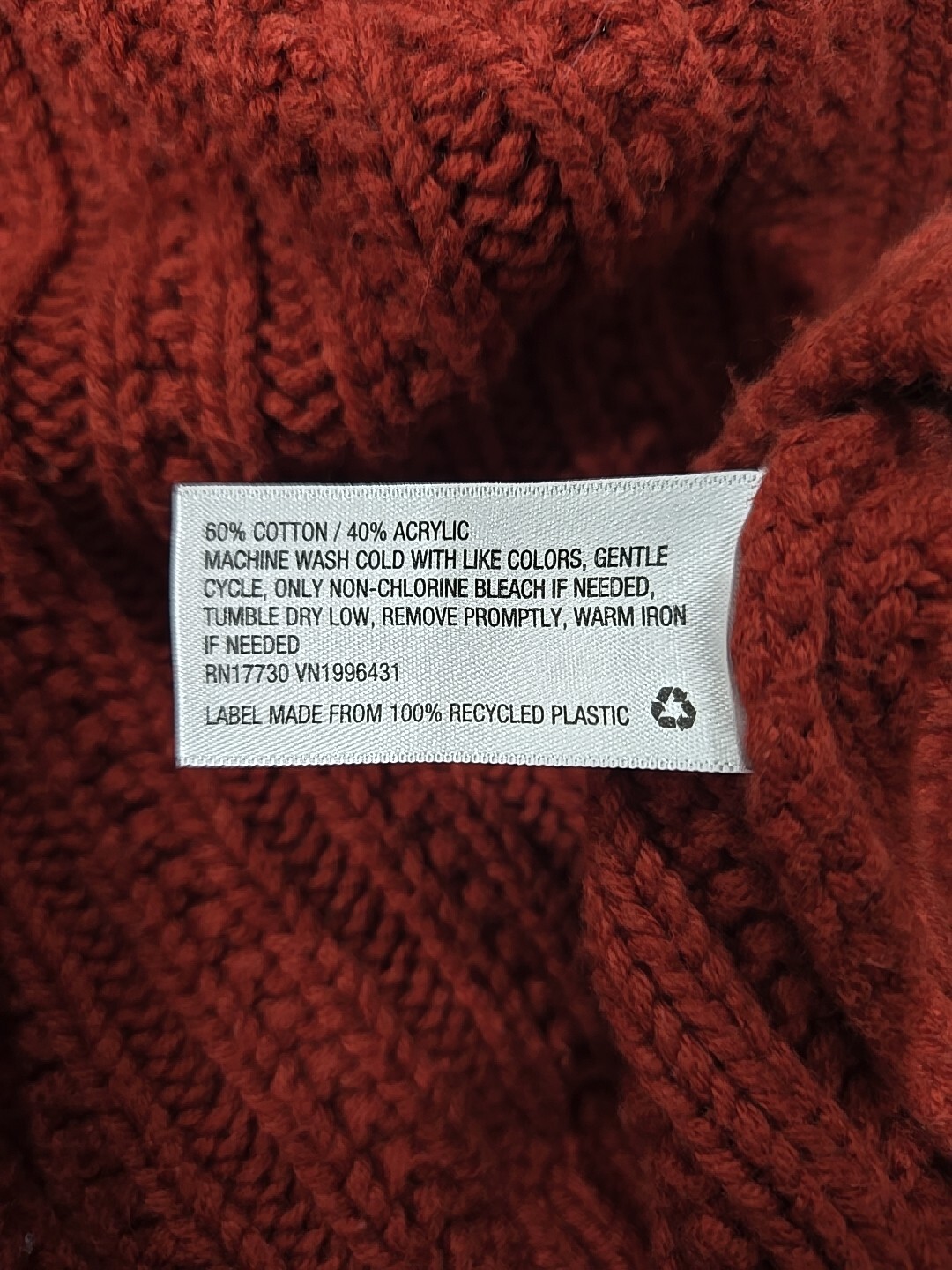 Universal Thread Womens Medium Burnt Orange Chunk… - image 13