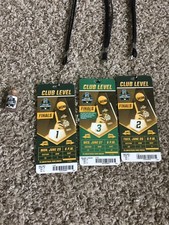 2018 College World Series Ticket Stubs Oregon State vs. Arkansas Mint Club Level