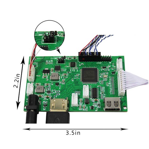 HD USB LCD Controllr Board 10.1" B101XAN01.3 1366x768 IPS LCD Screen - Afbeelding 2 van 6