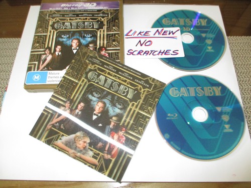 GATSBY 3D BLU-RAY (LIKE NEW)