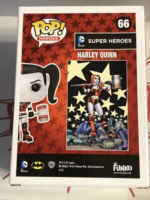 Funko Pop #66 Harley Quinn DC Comics Super Heroes Joker Batman