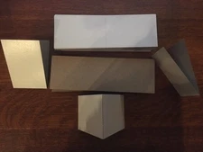 500 Flat Vending 3x4.5" Cardboard Folders Sleeves Stickers Tattoos Pokemon Cards