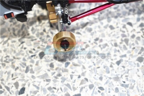 GPM HARDEN STEEL FRONT CVD JOINT+REAR DRIVE SHAFT+BRASS PENDULUM KNUCKLE SCX247F - Picture 4 of 4