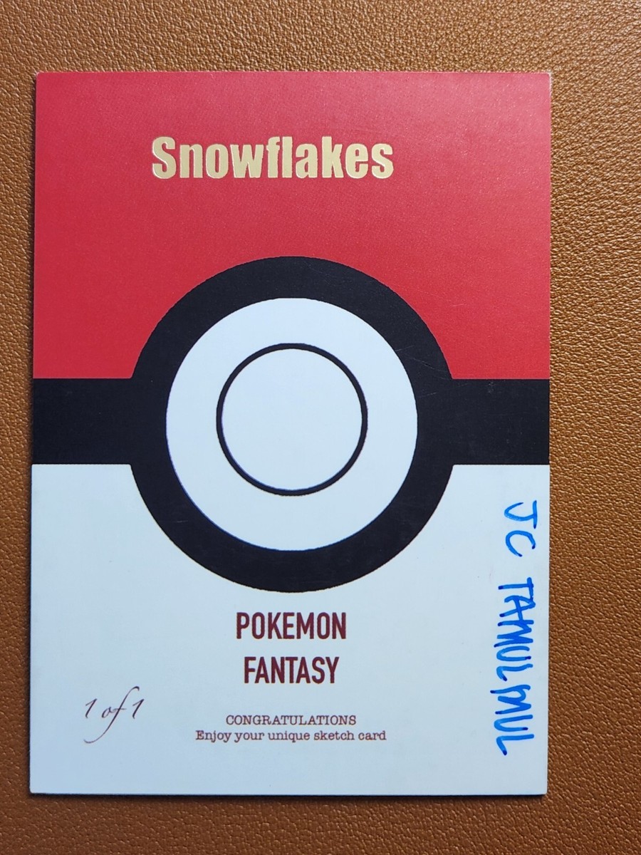 スケッチカード Rayquaza Pokemon Fantasy PSC Sketch Card by JC Tamulmul Full Art