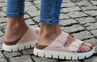 Birkenstock Papillio Arizona PAP  CHUNKY 1029110 Light Rose schmale Weite