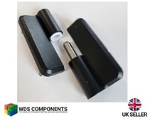 Zinc Die Cast Surface Mounted Lift Off Hinge Black Pair (slightly scratched)