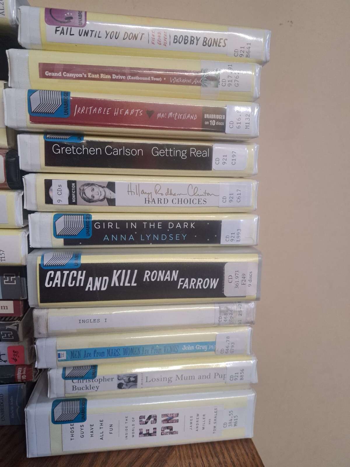 Lot of 40 +VARIOUS AUDIO BOOKS on CDS Great Authors INVENTORY CLEARANCE