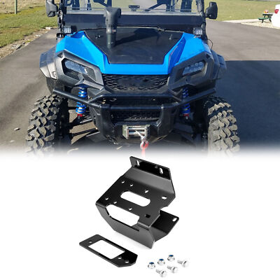 WEISEN Winch Mount Plate For Honda Pioneer 1000 1000-5 1000-6 2016-2026