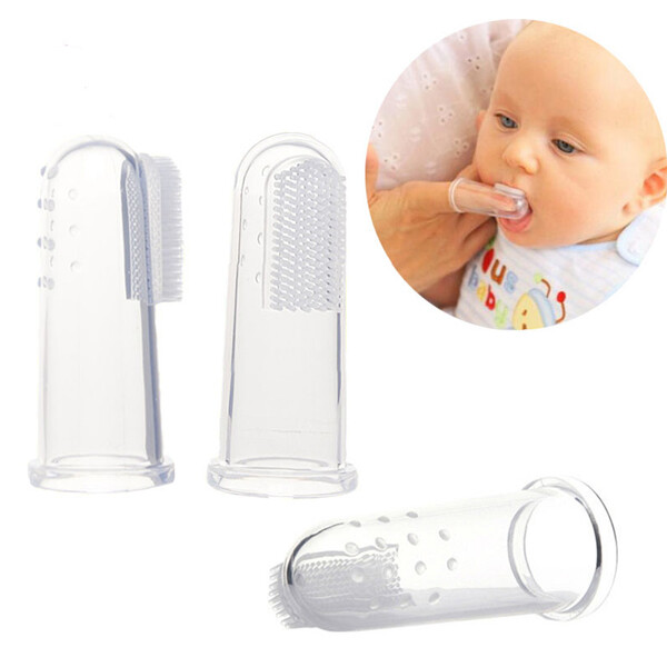 KIMISS brosse à dents pour bébé Cartoon Animal Silicone Bébé Brosse À Dents Infantile Soins