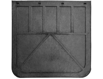 NEW BUYERS HEAVY DUTY BLACK RUBBER MUDFLAPS 24X24 INCH B24LP