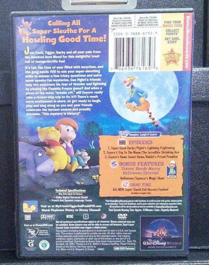 Disney:My Friends Tigger & Pooh:Hundred Acre Wood Haunt (DVD