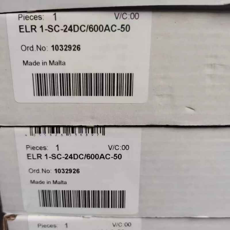 1pcs Phoenix Contact ELR 1-SC-24DC/600AC-50 Solid State Contactor 1032926