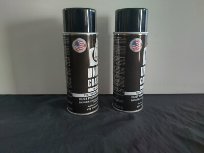 PSC Undercoating In A Can – Black Wax Coating Rust Protector (4 Cans)