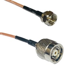 RG316 F MALE to RP-TNC MALE RF Cable Rapid-SHIP LOT