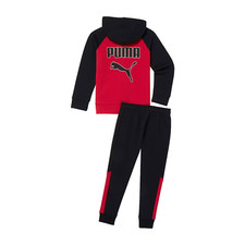 PUMA Little Boys 2-pc. Pant Set Size 4 Red and Black