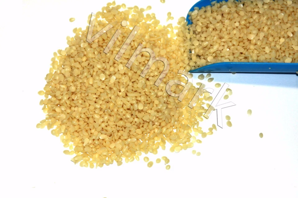 Blanco Amarillo 100% Cera de Abejas Filtrada Pastillas Pellets Gránulos Cosmético Grado A Foto 2 de 3