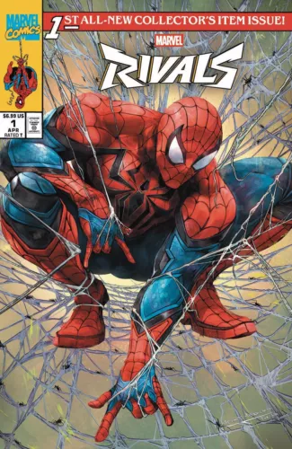 MARVEL RIVALS 1 SPIDERMAN IVAN TAO MCFARLANE TORMENT HOMAGE  VARIANT