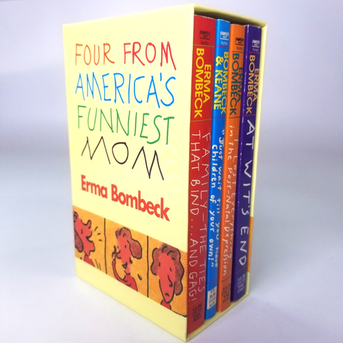 Four From America's Funniest Mom by Erma Bombeck Book Set 7 In H x 4 1/4 In W - Picture 2 of 8