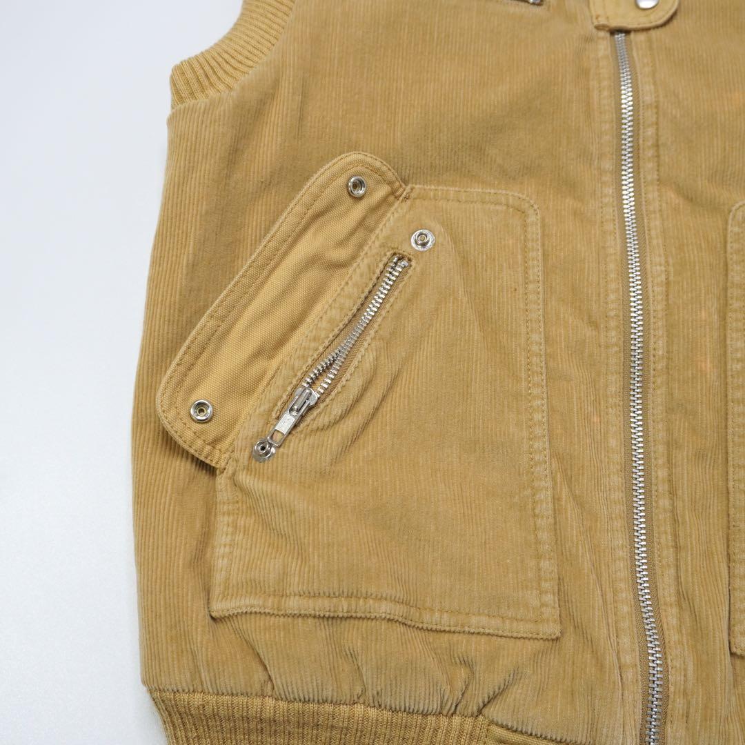 Marc Jacobs 00s Padded Yellow Corduroy Vest Zip Size 4 | eBay