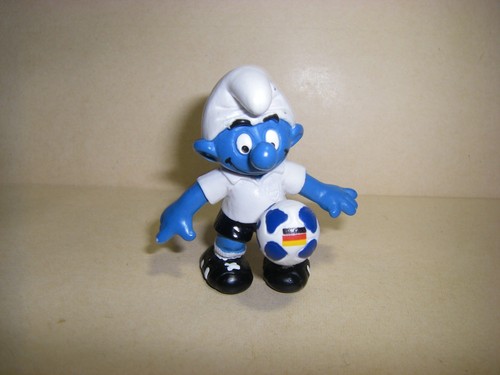 20790 Fußballschlumpf Deutschland Schleich Peyo Made in Tunisia Schlümpfe Smurfs