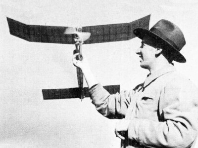 Double Feature F/F 39'' Wingspan RC Model Airplane Printed Plans & Templates