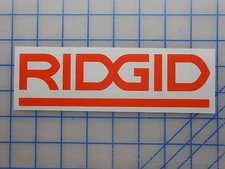 Ridgid Decal Sticker 5.5" 7.5" 11" Tools Box Saw Table Drill Wrench Shop Vac Bit