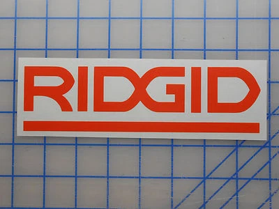 DD Ridgid Decal Sticker 5.5" 7.5" 11" Tools Box Saw Table Drill Wrench Shop Vac Bit