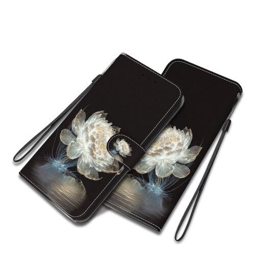 Flower Wallet Phone Case For iPhone Samsung LG NOKIA Google Moto Sony Oneplus 1+ - Picture 9 of 9