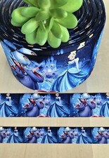 7/8, 1.5 3" 1YD Cinderella Grosgrain Ribbon Fairy Godmother Disney Princess