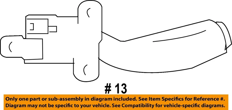 Interruptor de control de columna de dirección usado se adapta a: Mitsubishi Galant 2009 montado en columna Foto 4 de 4