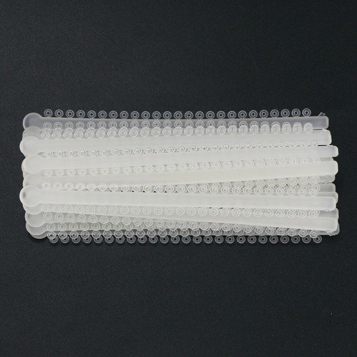 EE. UU. 1000 piezas Corbatas de ligadura elástica de ortodoncia dental Bandas de goma transparentes 15# - Imagen 8 de 8