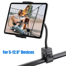 Phone Tablet Holder Mount for Treadmill Bike Handlebar 360° Rotate iPad Stand