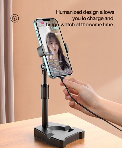 Double Layer Mobile iPhone/Tablet iPad Mount Selfie Live Artifact Pocket Holder - Bild 2 von 6