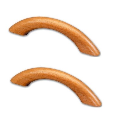 Paar Griffe 10 cm aus Holz 2 Griffe für Möbel Haus Einrichtung dfh
