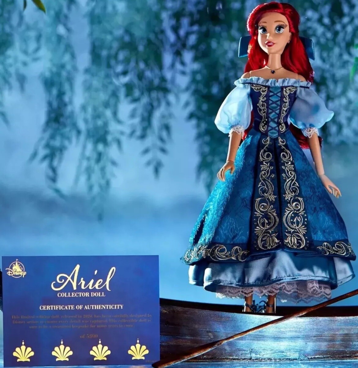 2024 Disney Little Mermaid Ariel Limited Edition Doll 35th Anniversary CONFIRM ✅