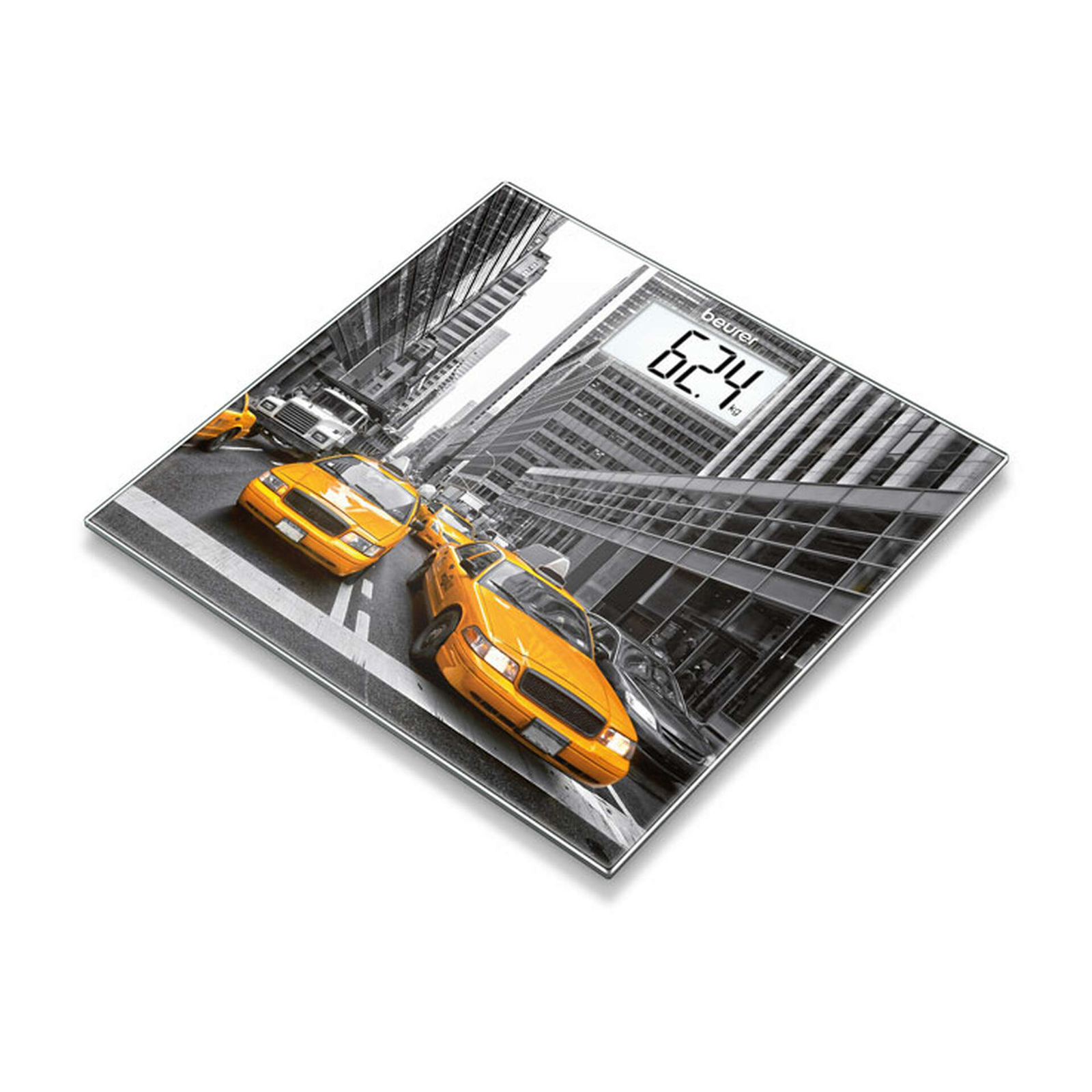 Beurer Bilancia Pesapersone Vetro fantasia New York Portata 150 kg GS203