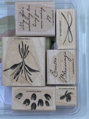 Stamping Up Rubber Wood Stamp Sets YOU PICK List #3 Complete Crafts Scrapbooking - Picture 557 of 896