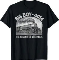 Big Boy 4014 Steam Engine Locomotive Train Vintage Railroad T-Shirt