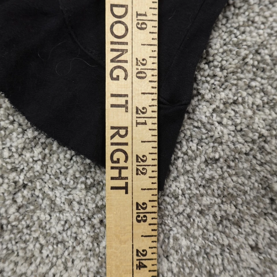 Pantalones Matilda Jane para mujer M negros tirar de volantes grandes acampanados tiro alto elásticos Foto 3 de 4