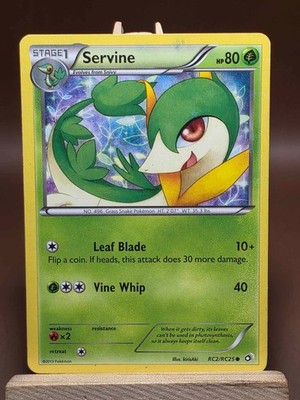 Servine RC2/RC25 Holo HP Legendary Treasures: Radiant Collection Pokemon