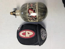 Ninja Paintball Tank 48ci 4500psi Carbon Fiber Composite with Regulator Cover