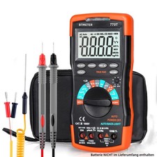 Digital LCD Multimeter TRMS 6000 Count 750V/1000V AC/DC 20A Amperemeter Backligh