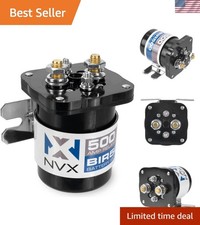 Durable 500 AMP Battery Relay Isolator for Enhanced Vehicle Electrical Systems