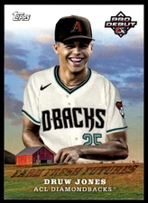 2023 Topps Pro Debut #FF-2 Druw Jones Farm Fresh Futures ACL Diamondbacks
