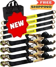 Kit de 4 correas de amarre para remolque de a...