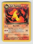 Dark Rapidash 44/82 Team Rocket Pokemon Unlimited LP