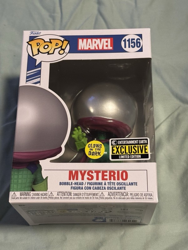 Funko Pop! Mysterio #1156 ~  Glow-in-the-dark ~ Entertainment Earth Exclusive