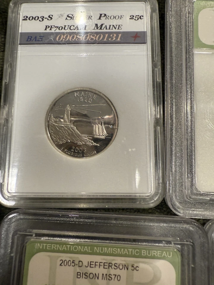 2003 S Silver Proof MAINE Quarter - 90% Silver - Image 2 of 3